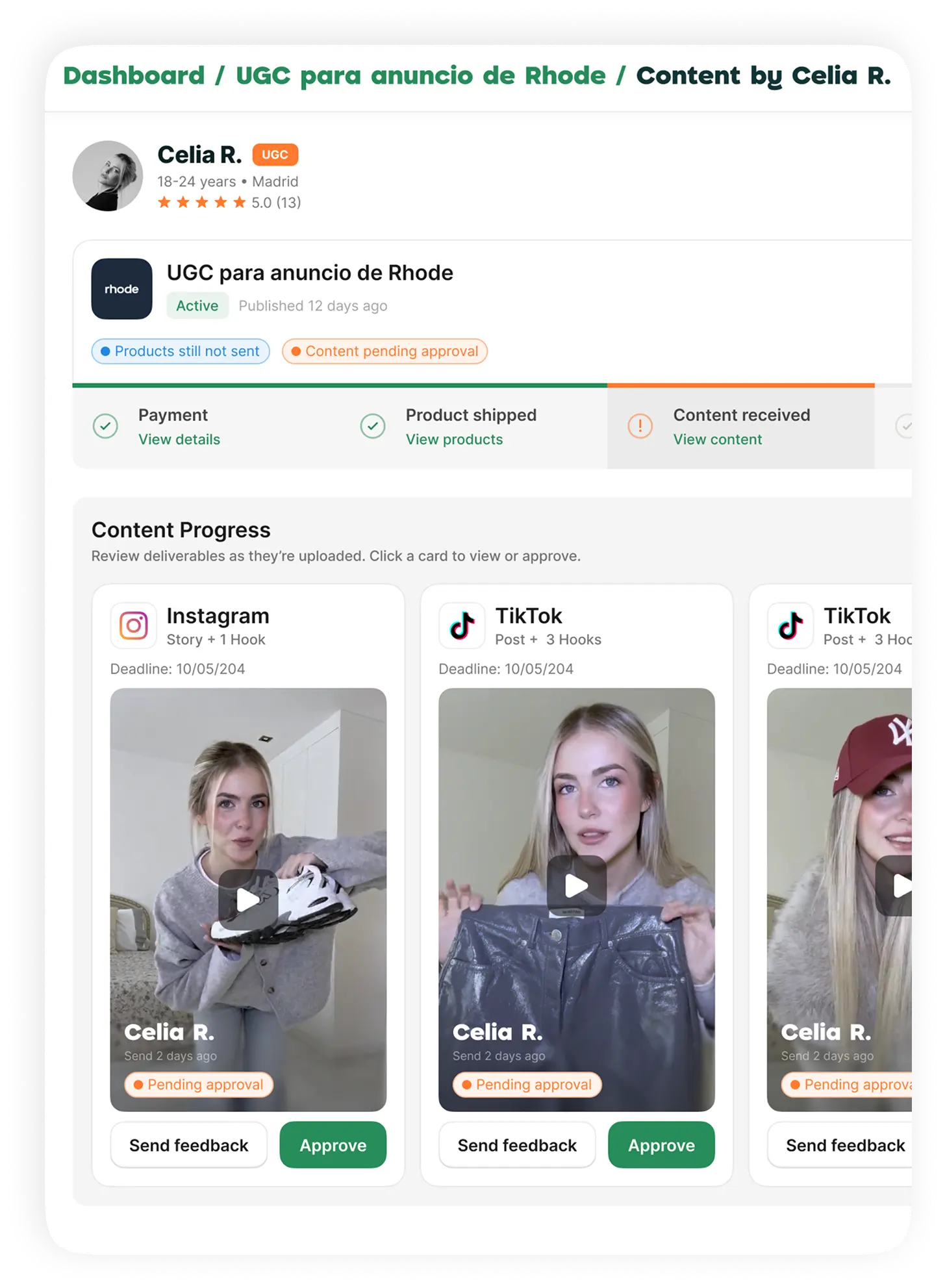 Review content