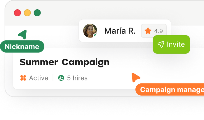 Select and collaborate